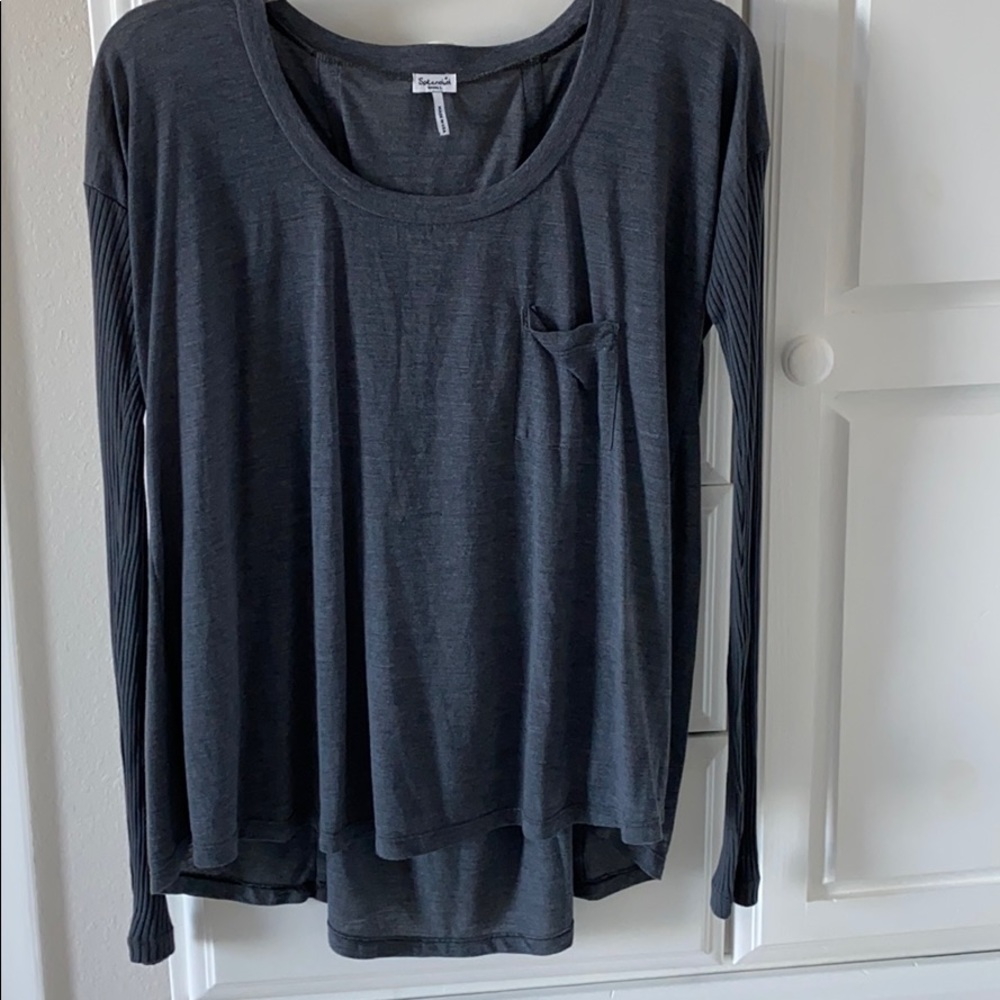 Splendid T lace up back S